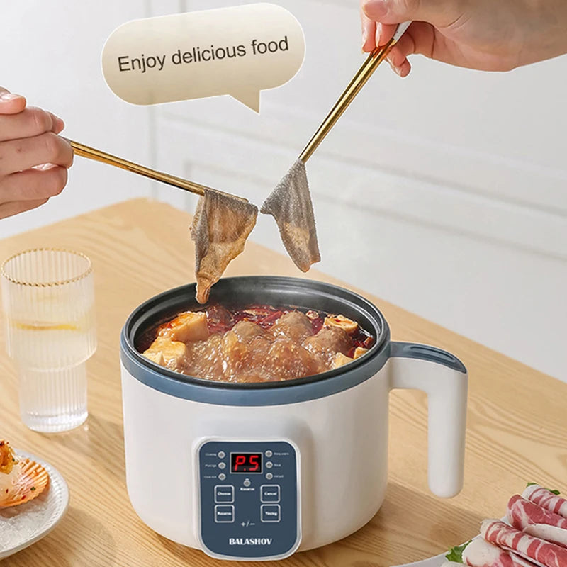 1.7L Electric Rice Cooker – Non-Stick, Single/Double Layer, 220V Smart Mechanical MultiCooker for Home