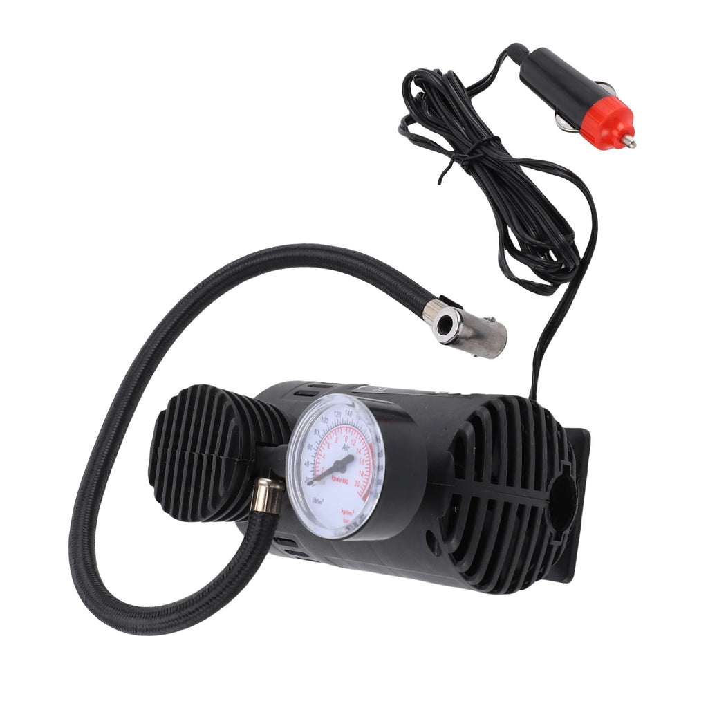 12V Portable Air Compressor for Bike Tires and Sports Balls