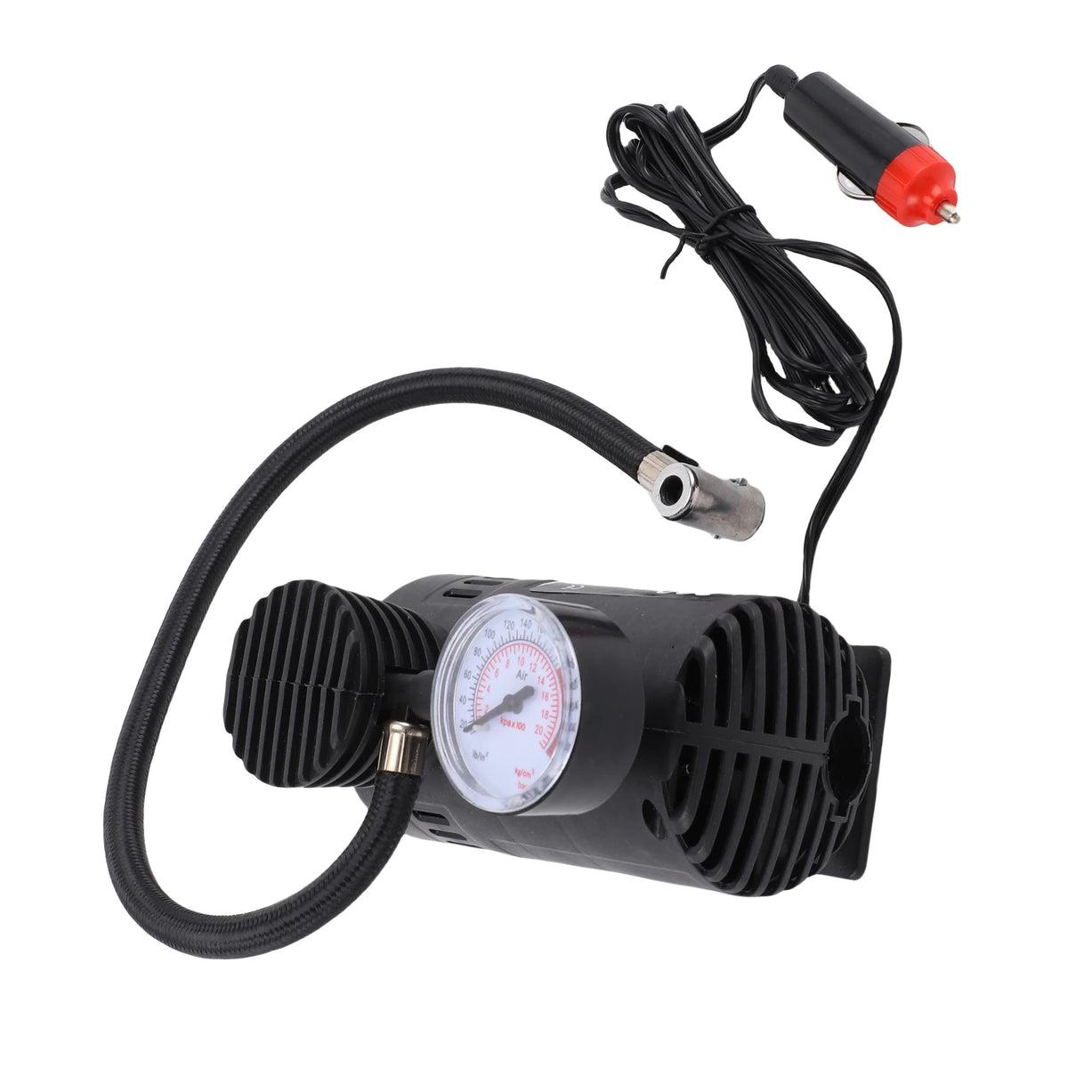 12V Portable Air Compressor for Bike Tires and Sports Balls