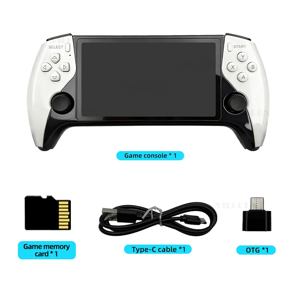 5-Inch IPS Retro Handheld Game Console – 22000 Games, PS1/GBA/MAME Compatible