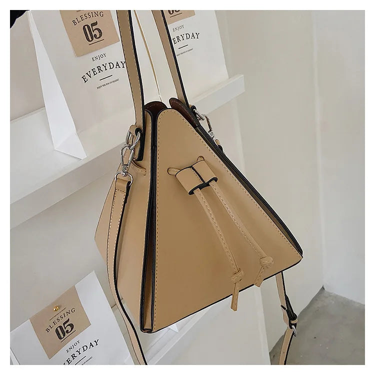 Luxury Triangle Designer Crossbody Shoulder Bag – High Quality Leather Hobo Handbag for Women
