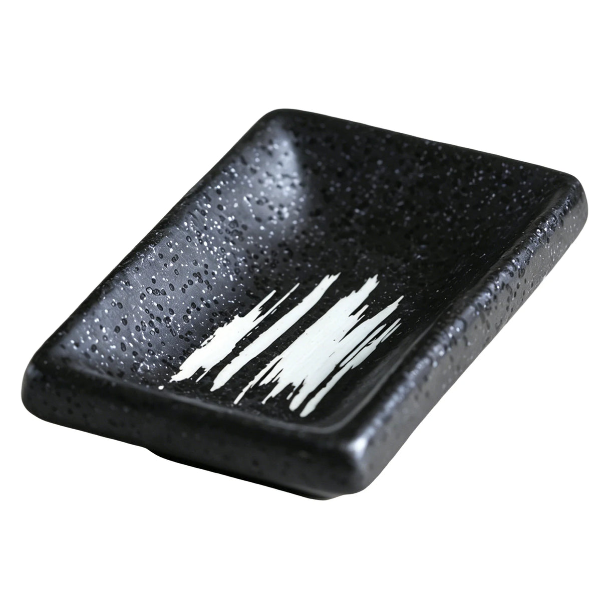Ceramic Soy Sauce Dish – Japanese-Style Rectangular Bowl