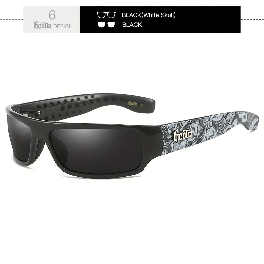 GCOTX Full Rim Polarized Sunglasses | 8 Colors UV400 Protection for Men & Women