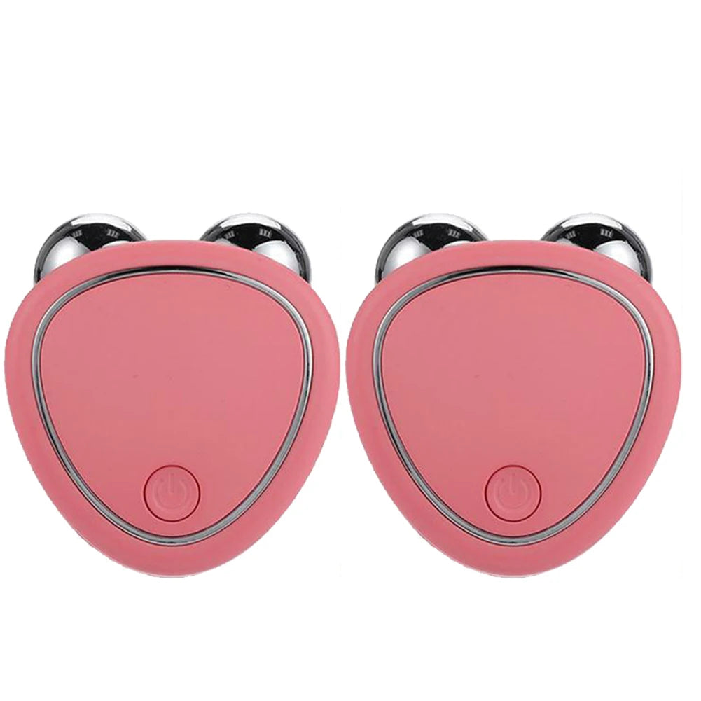 Mini EMS Microcurrent Face Lift Massager – Face Sculpting, Skin Tightening & Facial Serum Kit
