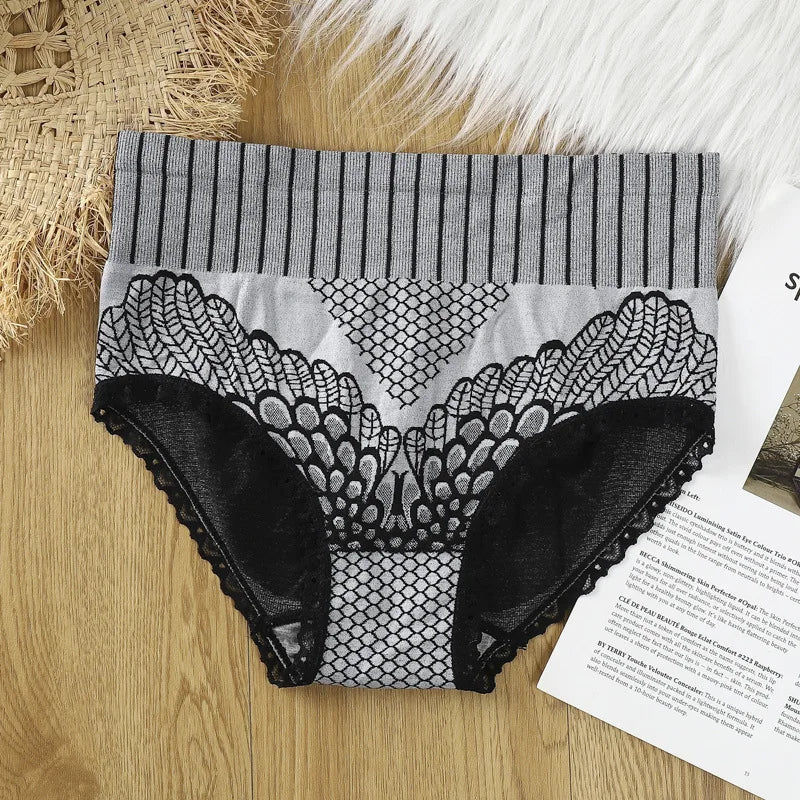 Women's Solid Lace Briefs