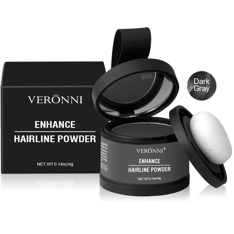 Hairline Shadow Powder — Waterproof Root Touch-Up for Thinning Hair