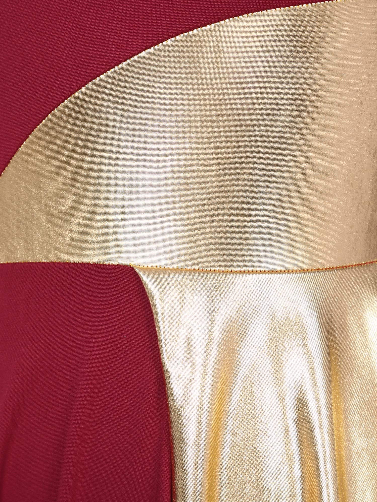 One Shoulder Irregular Hem Dance Performance Dress — Lyrical Worship Dancewear Costume