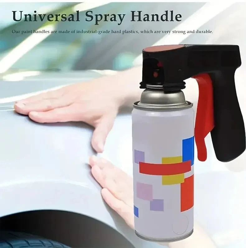 Portable Spray Paint Handle Gun – Universal Reusable Hand Spray Trigger for Car Color Film & DIY