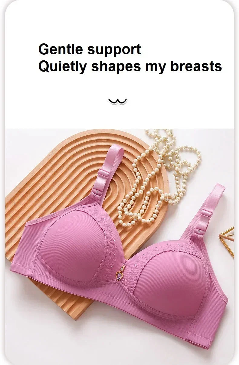 Full Cup No-Wire Lifting Bra — All-Day Comfort & Support for Large Sizes