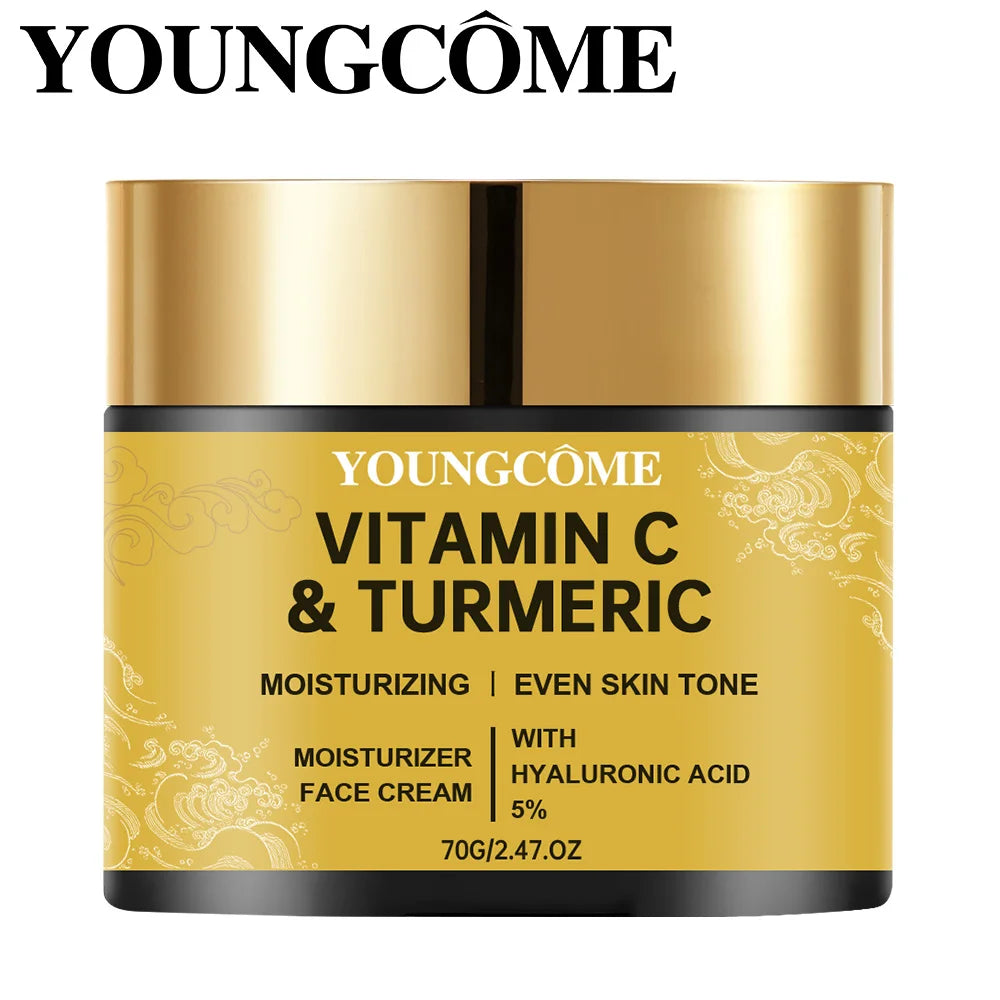 Turmeric Vitamin C Face Cream — Retinol Whitening Moisturizer