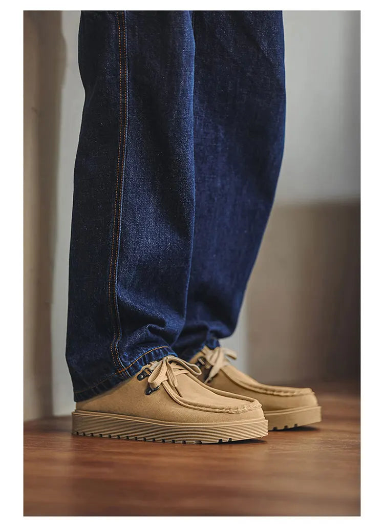 Men's Wide Toe Barefoot Retro Casual Walking Shoes