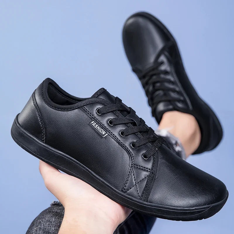 Men's Waterproof Barefoot Minimalist Sneakers — Wide Toe