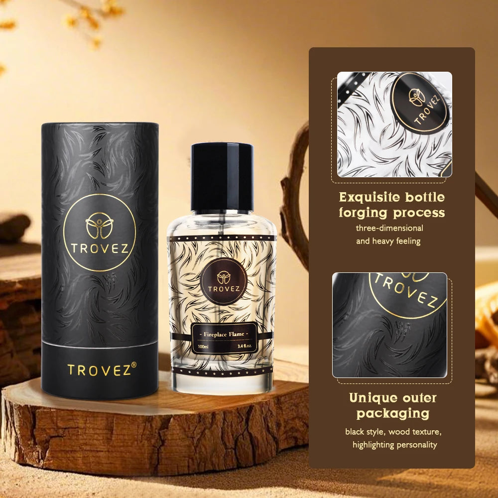 Fireplace Flame EDP 100ml – Smoky Woody Chestnut Vanilla Cologne