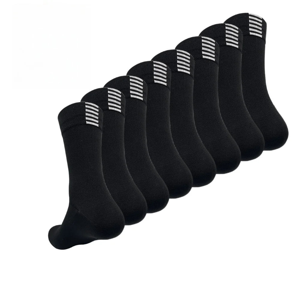 Cycling Socks for Men & Women, 4-Pair Pack