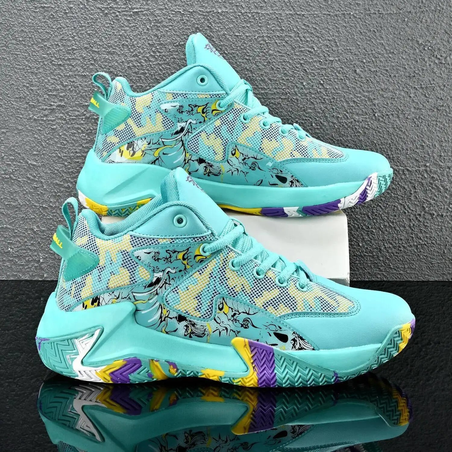 Women's Non-Slip Basketball Sneakers – Lightweight Casual Tennis Shoes