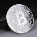 Gold Plated Bitcoin Commemorative Coin – Collectible Crypto Art Gift Physical Casascius Antique