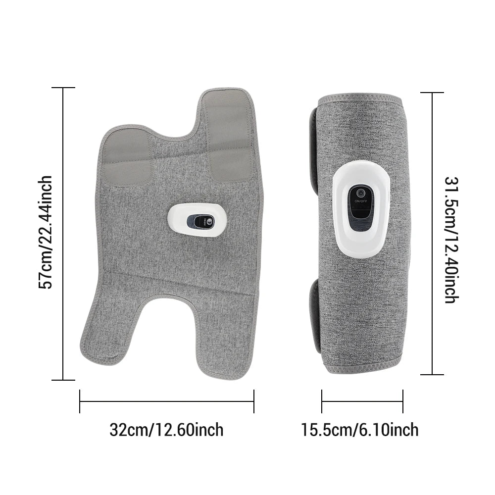 Wireless 360° Air Pressure Calf Massager — 3-Mode Airbag Leg & Foot Circulation Booster