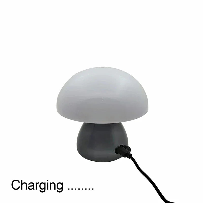 Rechargeable Mushroom Lamp – USB-C Touch Control