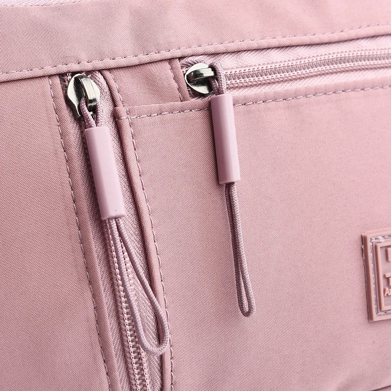 Fashion Women's Crossbody Bag Multi-Pockets High-Quality Waterproof Nylon Large Capacity Shoulder Messenger Handbag