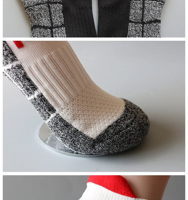 Women's Sports Socks – Breathable Cotton-Nylon Knit