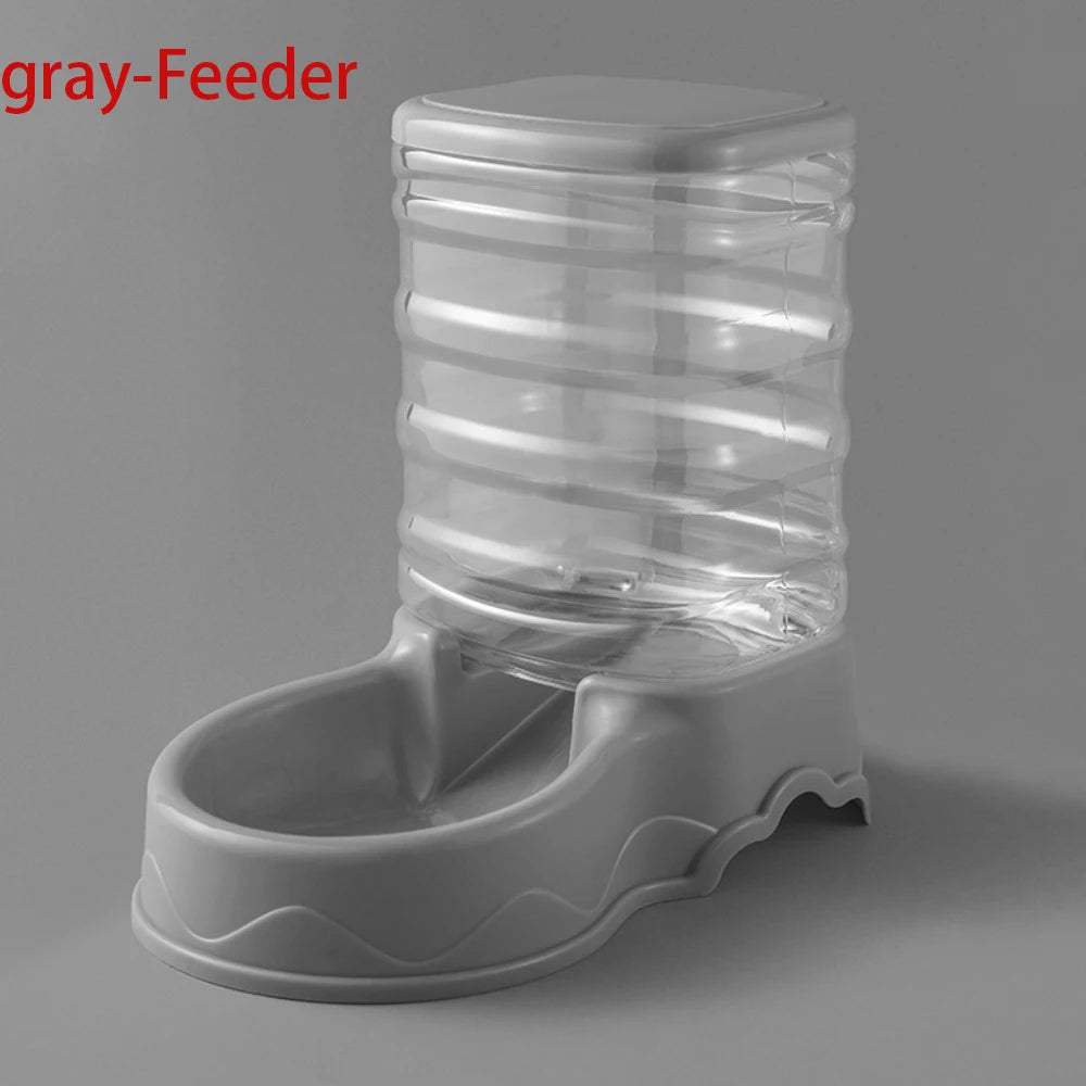 3.8L Automatic Pet Water Fountain & Food Dispenser