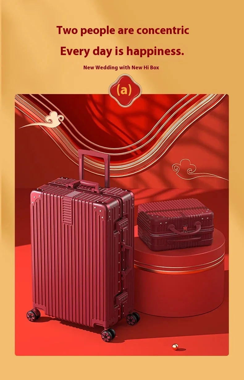 Lightweight ABS Rolling Suitcase Set — 20"/24"/28" Spinner Luggage Set