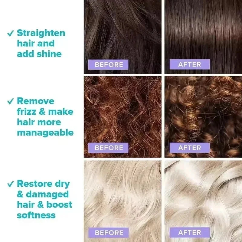 Magic Keratin Hair Enhancing Oil Fast Restore Hair Soft Smooth Shiny Deep Moisturizer Frizzy Dry Scalp Korean Hair Care Products