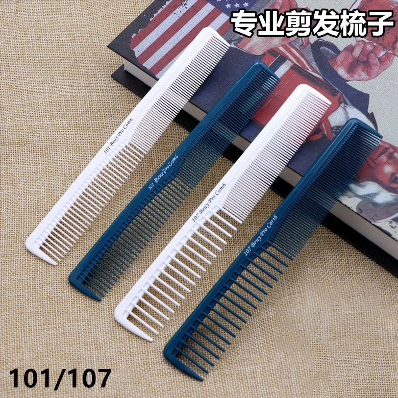 Professional Hair Cutting Comb – Anti-Static Fine Tooth Flat Head Barber Salon Tool