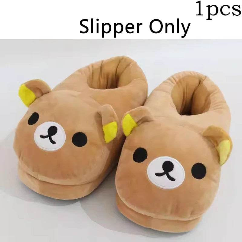 Adult Rilakkuma Kigurumi Onesie Pajamas | Cartoon Bear Anime Jumpsuit Sleepwear