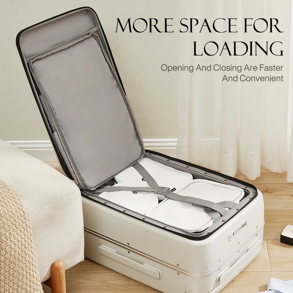 Mixi Front-Pocket Laptop Suitcase – PC Aluminum Frame