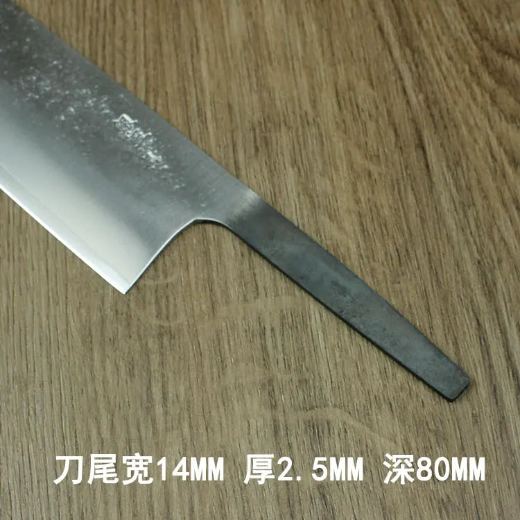 Kitchen Knife Blade – Handle-Free Chef & Nakiri Options