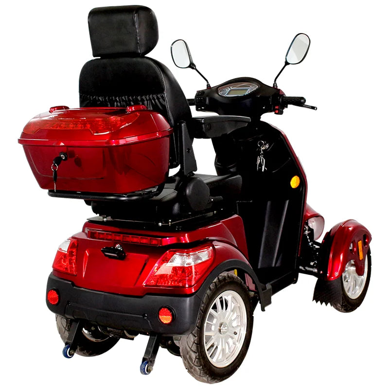 4-Wheel Mobility Scooter – 30–50 km Range, 200 kg Capacity