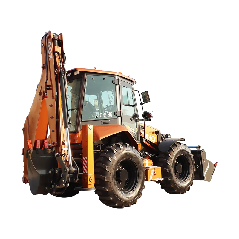 Nicosail 4-Ton 4x4 Backhoe Loader – Heavy Construction Mini Loader, Customizable