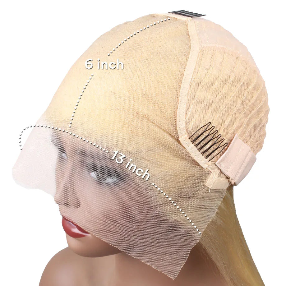 30 Inch 613 Lace Front Wig Human Hair 13x6 HD Transparent Lace Blonde Lace Front Wigs 613 Body Wave Lace Front Wigs Human Hair