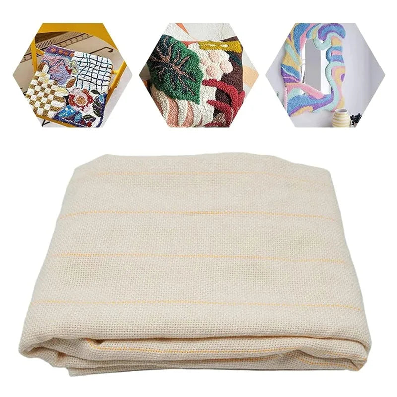 Primary Tufting Cloth Backing Fabric – Carpet Weaving & Rug Tufting Material, 1x4m or 1.5x1.5m