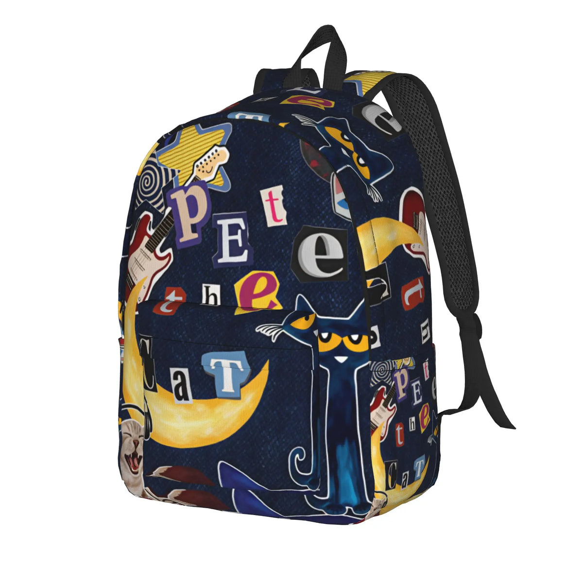 Pete the Cat Backpack – Casual Student Daypack