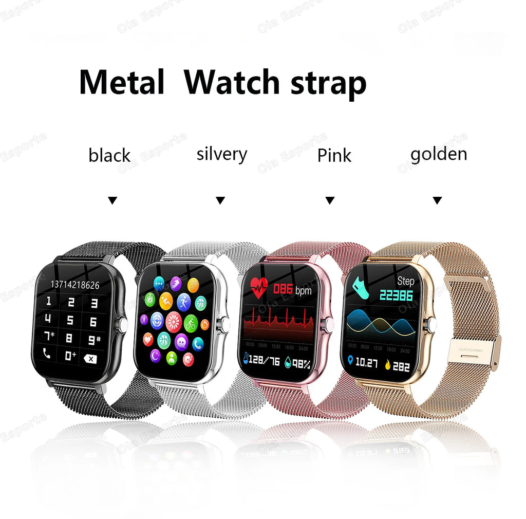 Smart Watch 2.01" HD Display | Answer Calls Sport Modes DIY Dial Weather Forecast Smartwatch