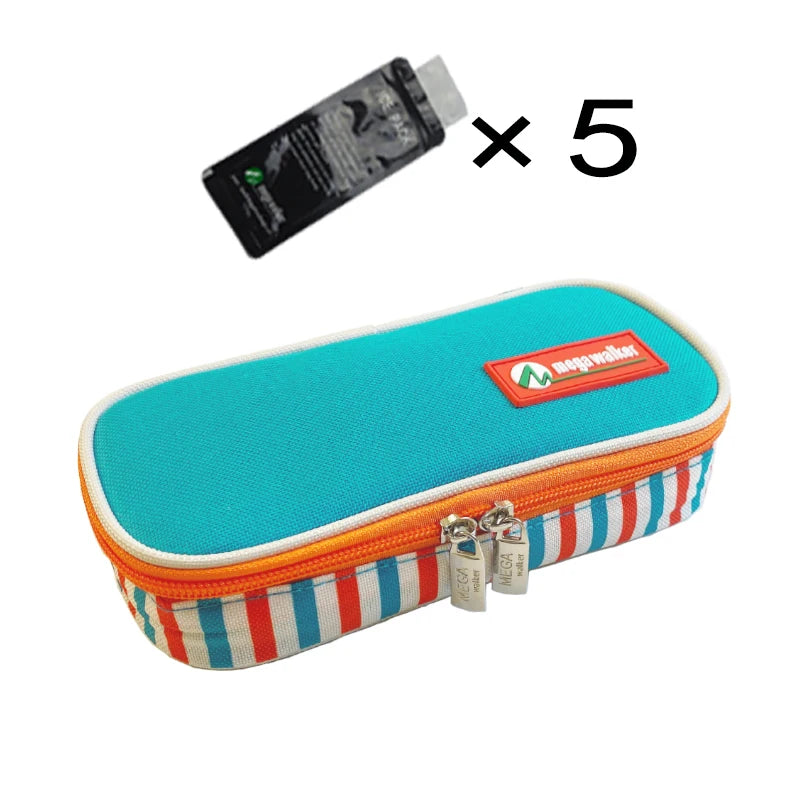 Mega Insulin Cooler Bag – Portable Insulated Diabetic Travel Case with Nylon & Aluminum Foil Lining