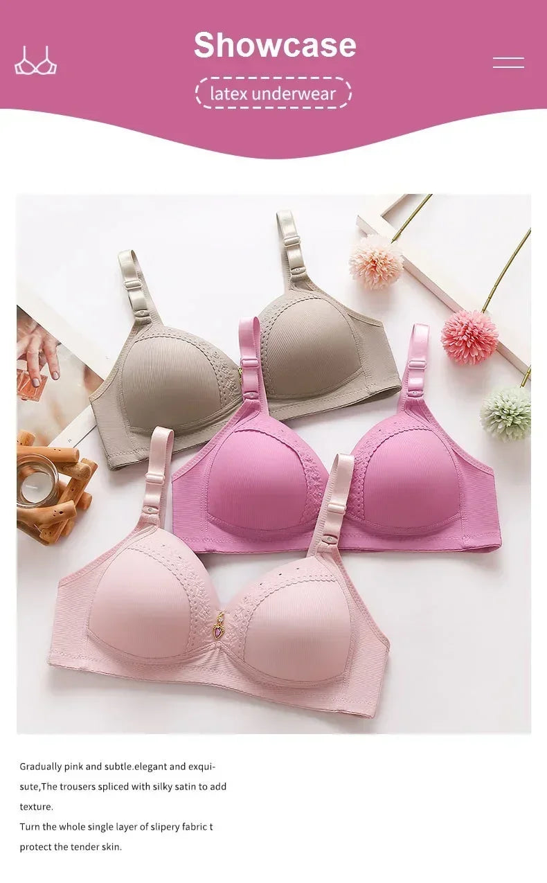 Full Cup No-Wire Lifting Bra — All-Day Comfort & Support for Large Sizes