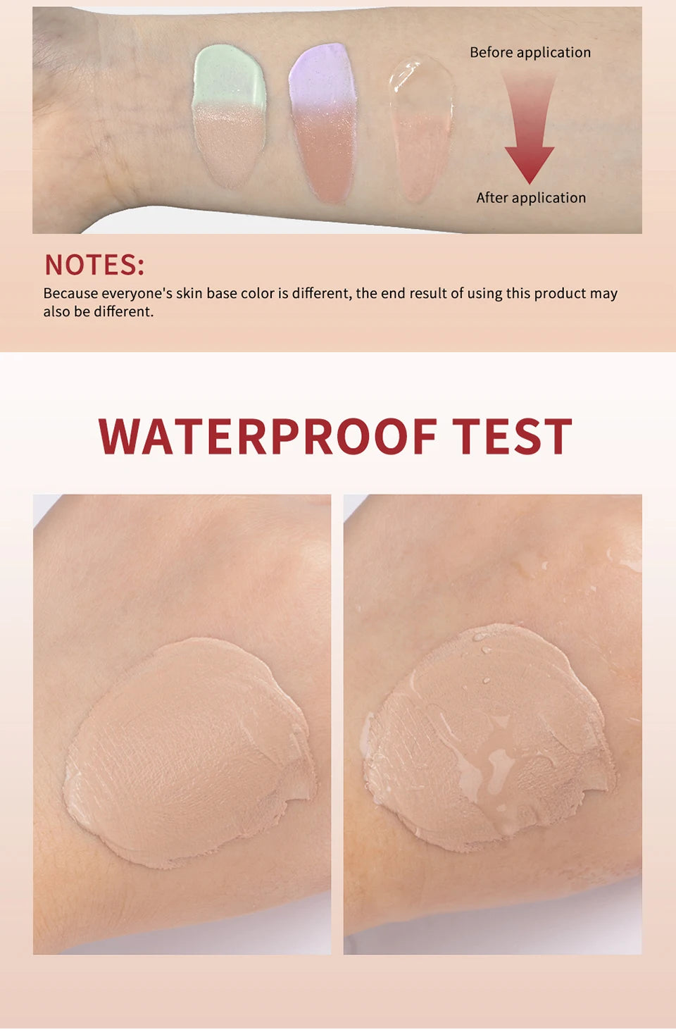 3-Pack CC Cream Color-Changing Foundation — Korean High Coverage Liquid