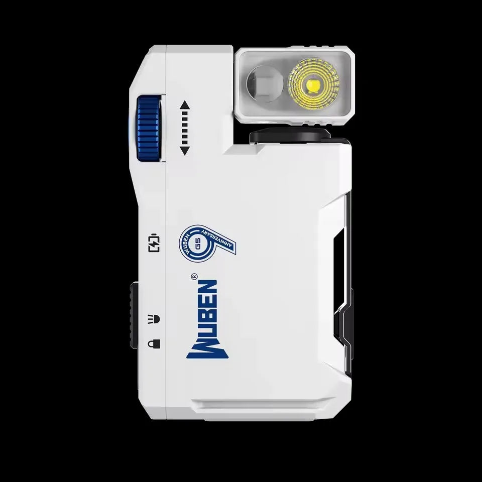 Wuben G5 EDC Pocket Flashlight – 400 Lumens, Dual Light Sources, RGB & USB-C Rechargeable