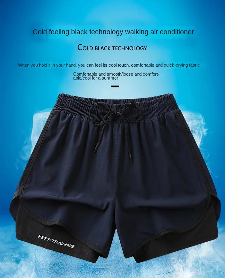 Men's Quick-Dry Running Shorts — Lightweight Athletic Shorts