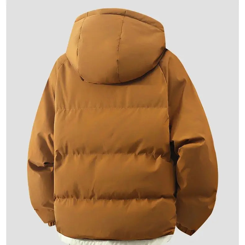 Men's Cotton-Padded Hooded Winter Jacket