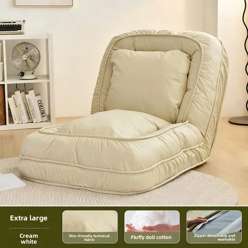 Folding Tatami Floor Sofa with Foam Cushioning