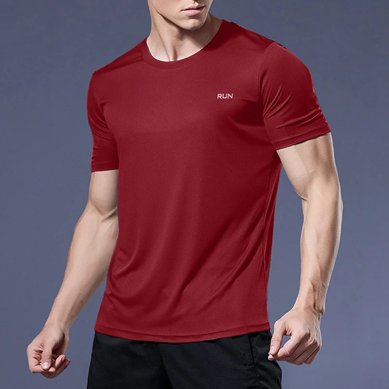 Men's Quick-Dry Compression Sports Running Shirt — Performance Base Layer
