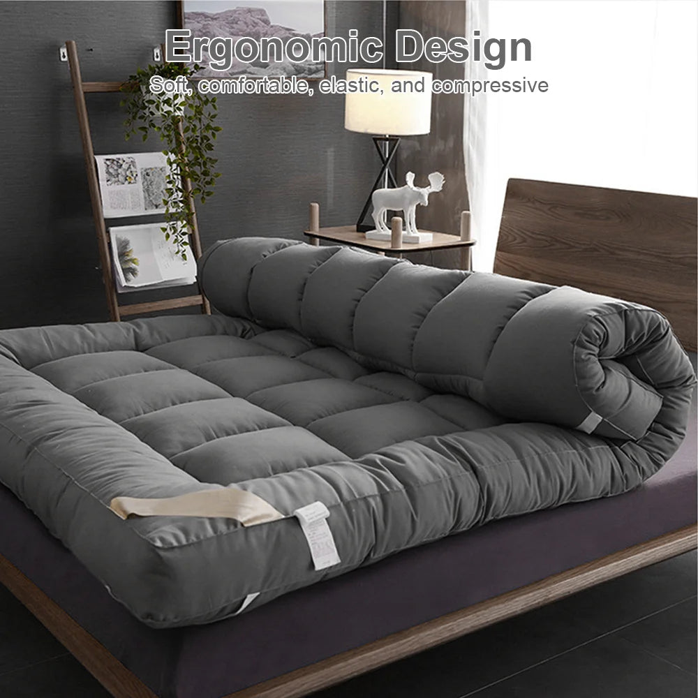 Super-Soft 10cm Hotel-Quality Mattress Topper – UK Made, Single, Double & King, Deep Fill