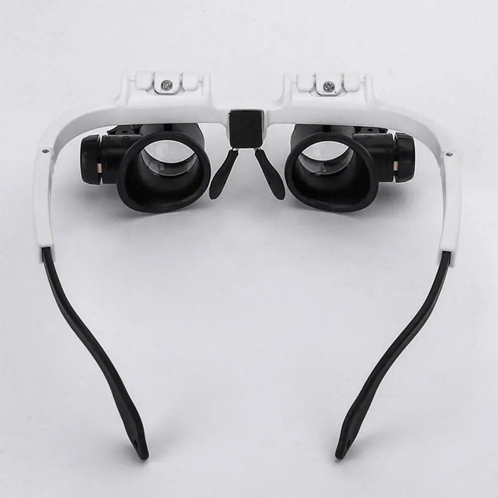 Adjustable Jewelry Loupe Magnifier — 8X 15X 23X with LED Light