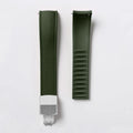 CTS Curved FKM Rubber Quick Release Watch Strap | 18-24mm Universal Diving Bracelet Band