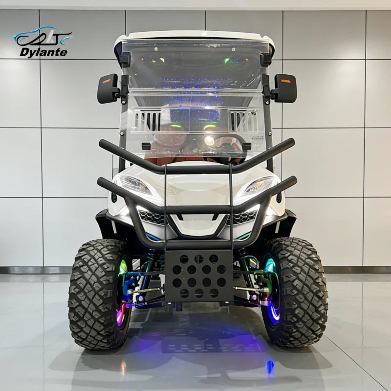 2026 Latest Solar Panel Charging Customized Off-Road 60V 4KW/5KW Outdoor Hunting Car Legal Electric Golf Cart
