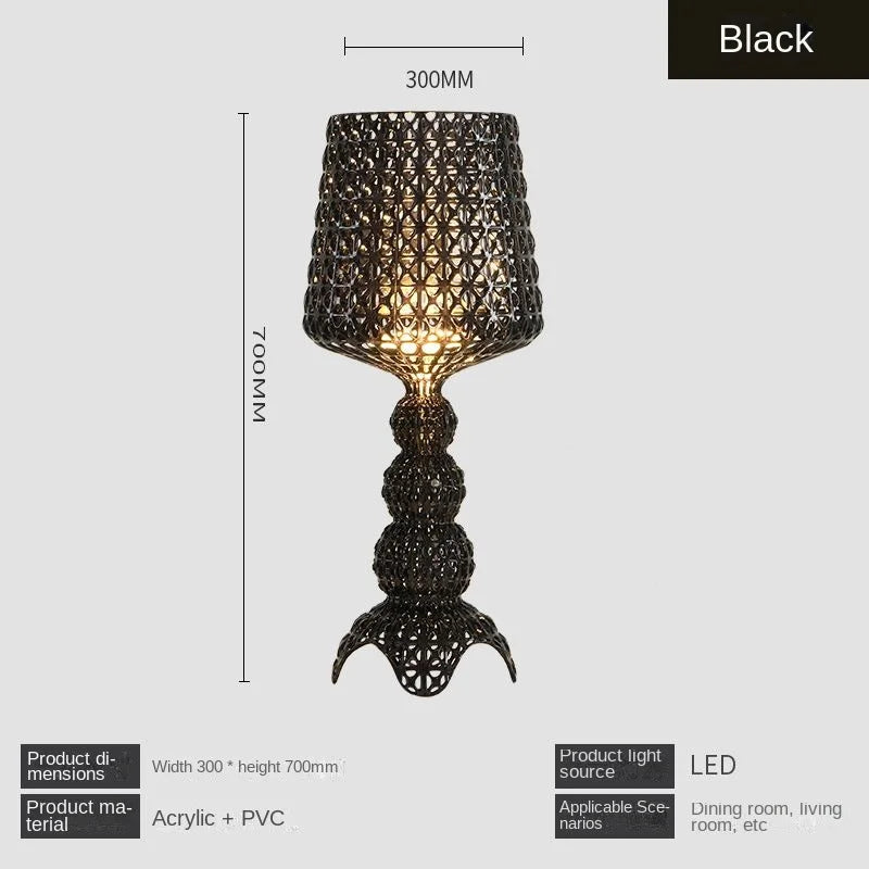 Acrylic Table Lamp – Modern Bedside Lighting